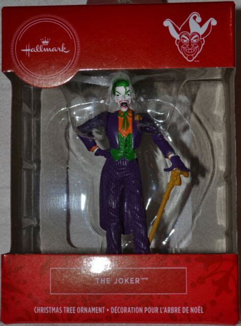 Hallmarkdc Comics Batmanthe Jokerchristmas Ornament2019new Ebay