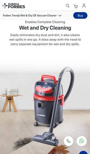 Eureka Forbes Wet And Dry Dx Vacuum Cleaner For Home Wet Dry At Rs