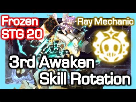 Ray Mechanic Rd Awaken Skill Rotation Frozen Stg Dragon Nest