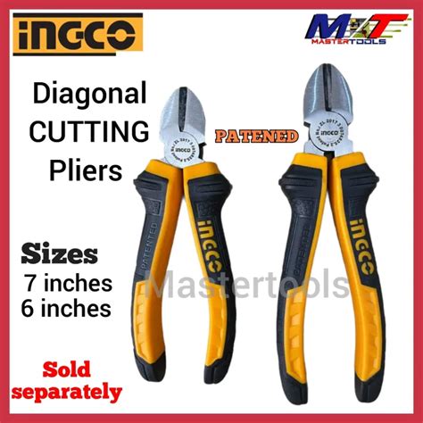 Ingco Diagonal Cutting Pliers 6 Or 7 Inches Sold Separately Lazada PH