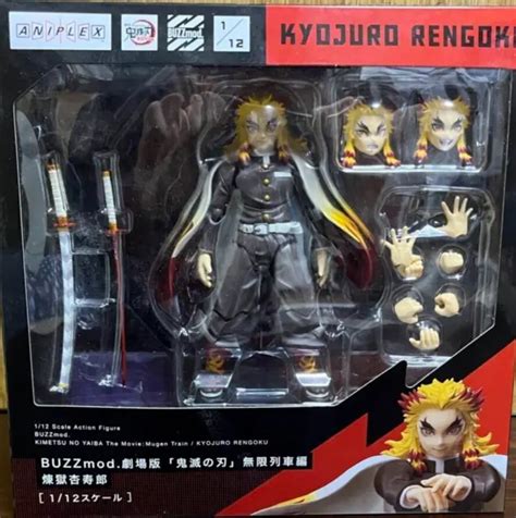 DEMON SLAYER RENGOKU Kyojuro Figure Buzzmod The Movie Mugen Train