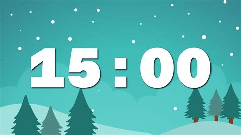 Winter Countdown Timer Add Seasonal Charm To Your Digital Space