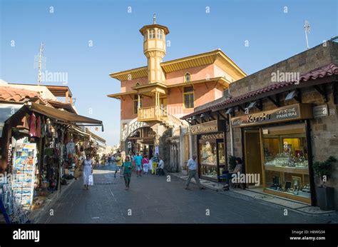 Rhodes Old Town Stock Photo - Alamy