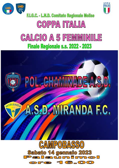 Finale Regionale Coppa Italia Dilettanti Calcio A 5 Femminile S S 2022