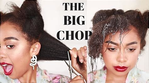 Big Chop Starting My Natural Hair Journey Youtube