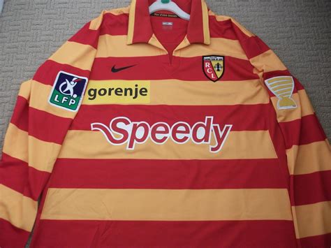 Lens Home Football Shirt 2007 2008