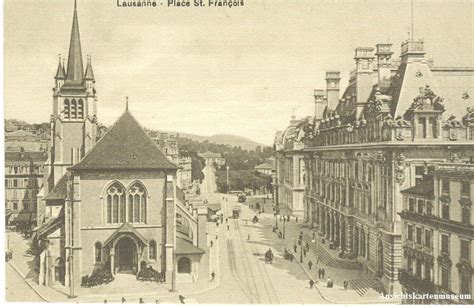 Lausanne Place St François c1910 Kaufen auf Ricardo