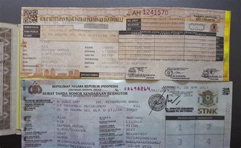 Biaya Perpanjangan STNK Dan Ganti Plat Nomor Kendaraan TNKB Terbaru