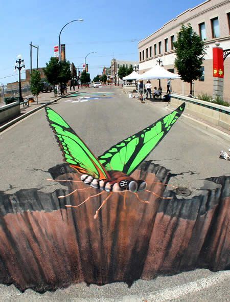 20 Awesome 3D Pavement Illusions (Pavement Art, 3d Street Art) - ODDEE ...