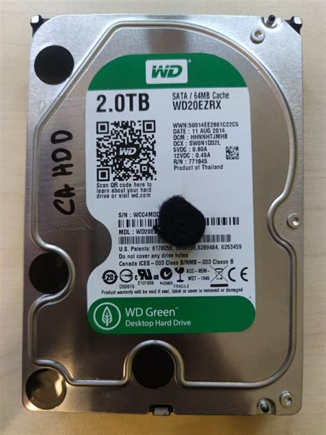 Wd Green Tb Drive Wd Ezrx Computers Tech Parts Accessories