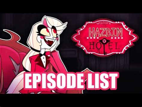 Hazbin Hotel Episode List Revealed Youtube