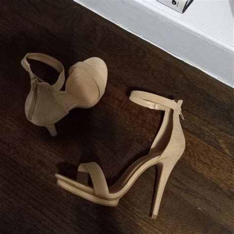 Wild Diva Shoes Wild Diva Lounge Amy Platform Stiletto Sandal Nude