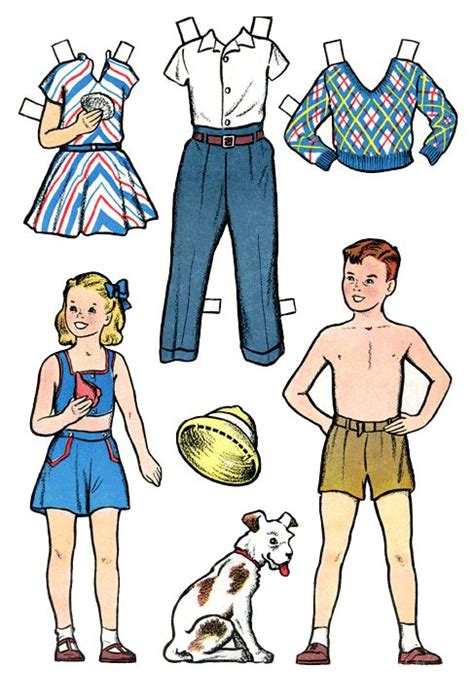 Jeanie In Florida Paper Dolls In 2024 Vintage Paper Dolls Paper