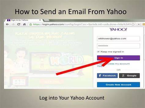 Ppt How To Send An Email From Yahoo Powerpoint Presentation Free