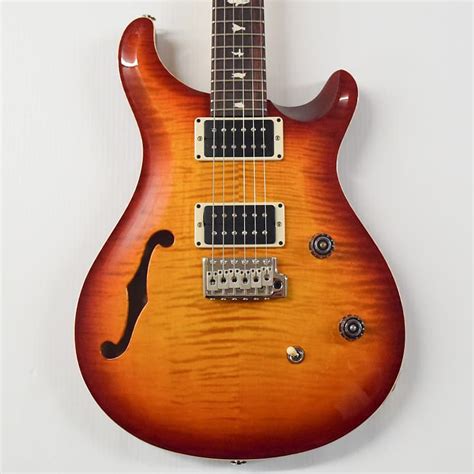 Prs Ce 24 Electric Guitar Dark Cherry Sunburst Reverb