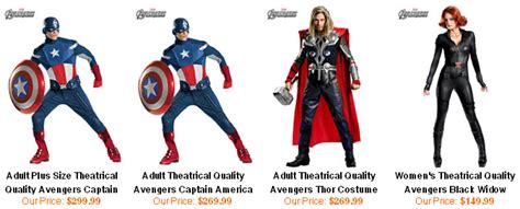 Cheap Avengers Costumes: Avengers Costumes: Not Just for the Guys