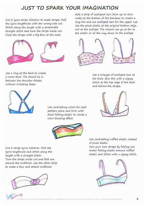 BIKINI E Booklet Pattern BANDEAU Bra By Merckwaerdigh Etsy