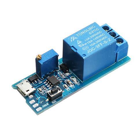 Pcs V A Wide Voltage Trigger Delay Relay Module Timer Module Two