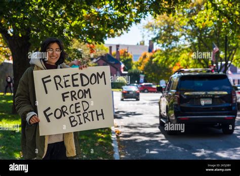 Concord Massachusetts 8th October 2022 Rally Organized By Concord