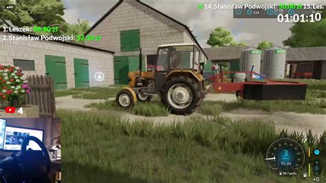 🚜polska WieŚ 17🚜krajeŃskie Pola🚜zaŁadunek I SprzedaŻ Kiszonki🚜farming Simulator 22 Live Na Żywo