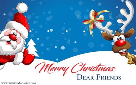 Merry Christmas Dear Friend Image - Wishes Magazine