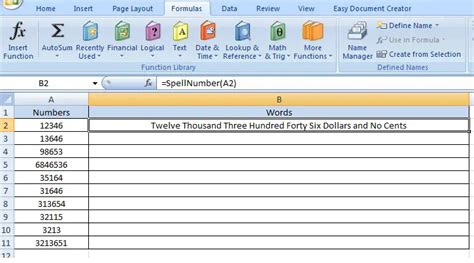 How To Convert Number In Word Format In Excel Printable Templates Free