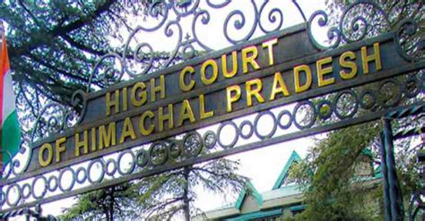 Bail Petitions, FIR, Himachal Pradesh High Court, HPHC Himachal Pradesh ...