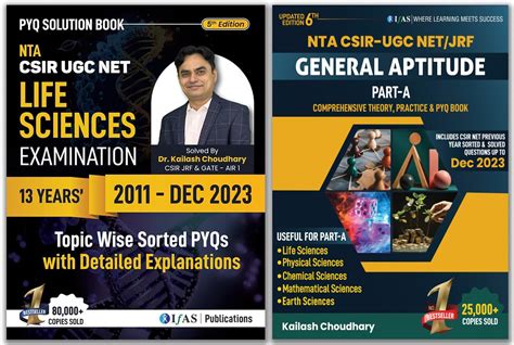 Buy CSIR NET Life Science And General Aptitude PYQ Combo Book 2011