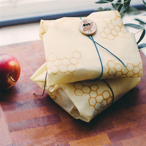 Beeswax Reusable Sandwich Wrap | Reusable Kitchen Wrappers | UncommonGoods