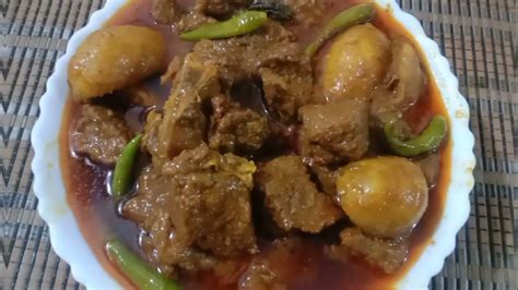 নতুন আলু দিয়ে গরুর মাংস কারী Aloo Diye Gorur Mangso Beef Curry Youtube