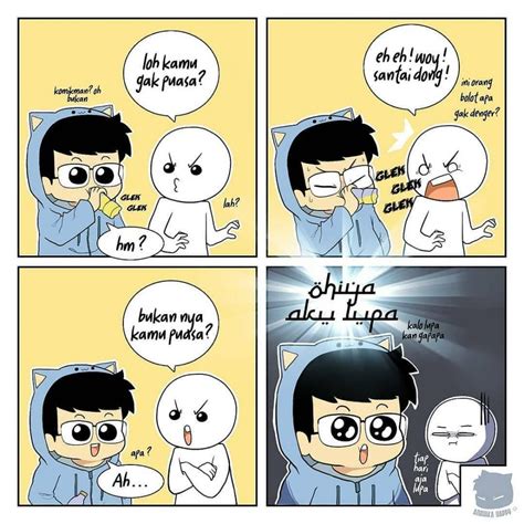 10 Komik Lucu Bulan Puasa Ini Lika Likunya Bikin Ngakak