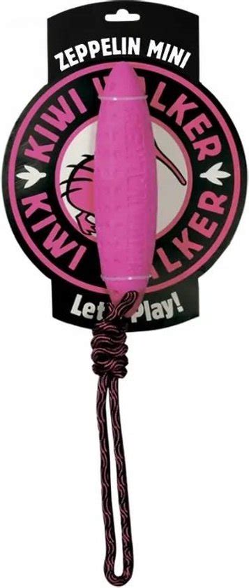 Kiwi Walker Let S Play Hondenspeelgoed Zeppelin Roze 14cm Bol