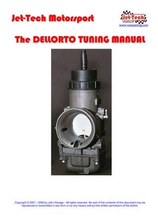 Dellorto manual | PDF