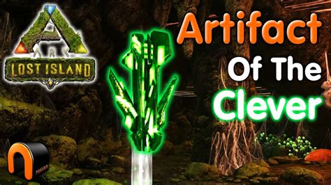 ARK Lost Island ARTIFACT Of The CLEVER & How To Get It! - YouTube