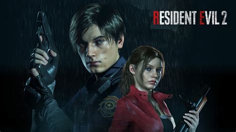 Resident Evil 2 video games games art Leon Kennedy Claire Redfield ...