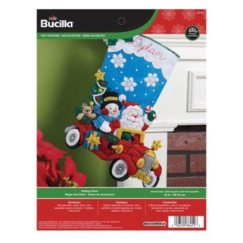 Bucilla Seasonal Felt Crochet And Stitchery Kits Plaid Online