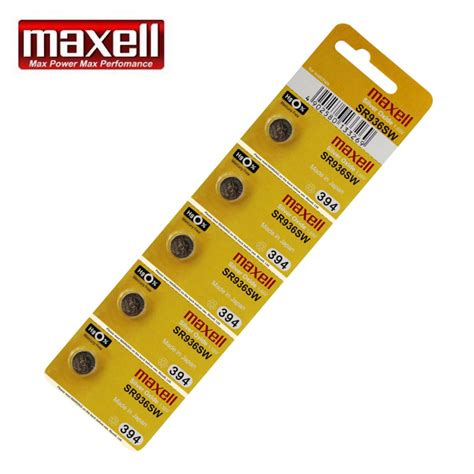 Maxell Sr Sw Silver Oxide Battery Pcs Lazada