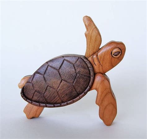 Baby Sea Turtle Christmas Ornament Or Magnet Handmade Wildlife