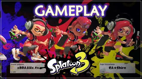 SPLATOON 3 GAMEPLAY Jugamos A La BETA SPLATFEST De SPLATOON 3