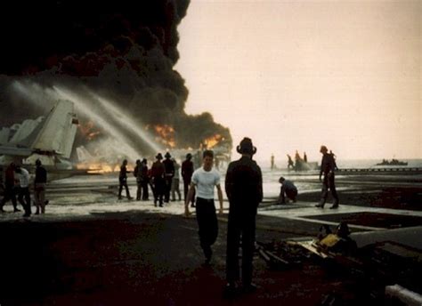 Fire Onboard Uss Enterprise 1969 Flickr Photo Sharing