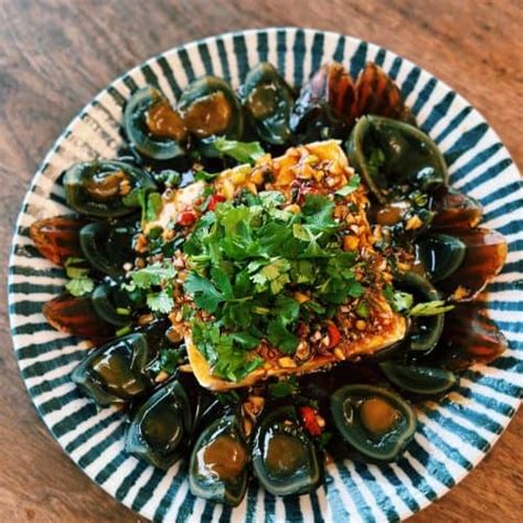 Century Egg With Silken Tofu 10 Minutes Tiffy Cooks