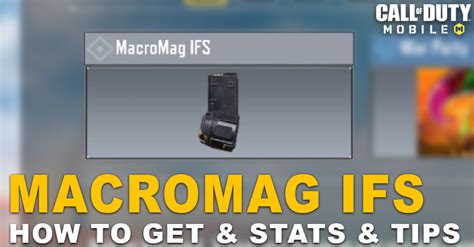 How To Get MacroMag IFS In COD Mobile New ICR 1 Attachment