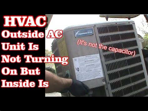 Ac Blowing Inside But Outside Unit Not Running Smart AC Solutions