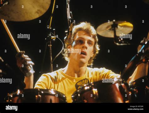 The Police Uk Rock Group With Stewart Copeland About Stock Photo