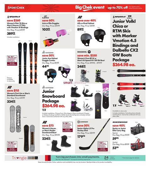 Sport Chek Flyer December To