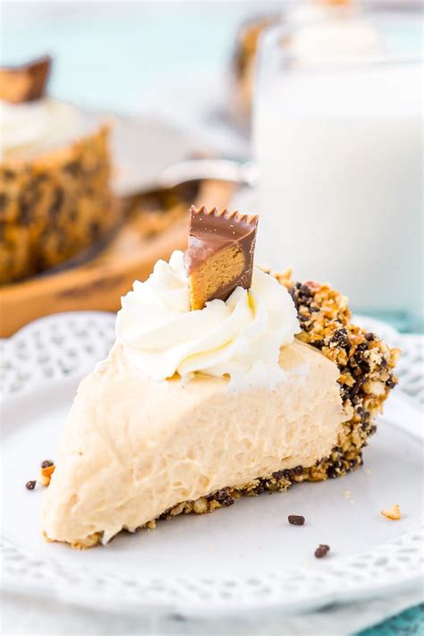 Peanut Butter Pie No Bake Recipe | Sugar and Soul