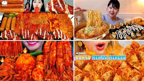 Best Asmr Mukbang Spicy Food 175 Sulgi Hyoning Stella Asmr Qei