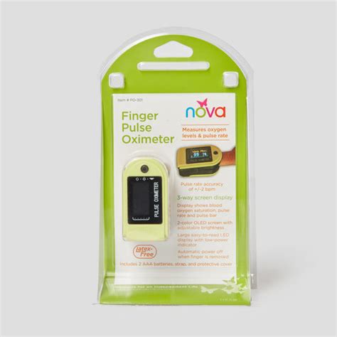 Nova Finger Pulse Oximeter Maxim Medical Supplies