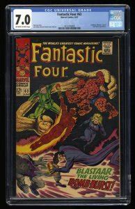 Fantastic Four Cgc Fn Vf Off White To White Blastaar Sandman