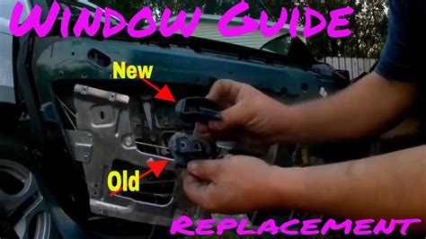 94 C4 Corvette Window Guide Install Youtube